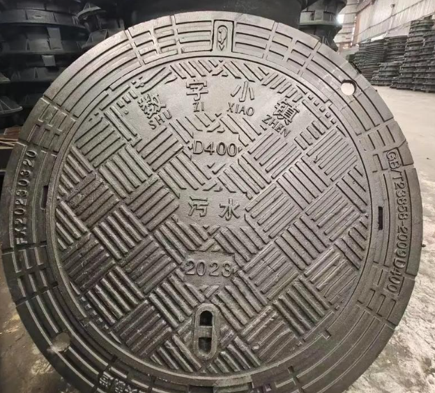 石屏球墨铸铁防沉降井盖展示